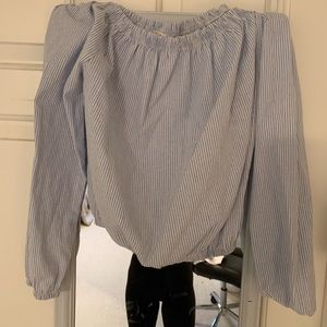 off the shoulder top